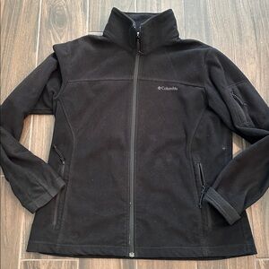 Columbia Black Full-Zip Fleece Jacket XL